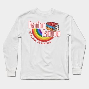 Reading Rainbow Grunge Long Sleeve T-Shirt